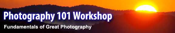 Photography 101 Workshop - Fundamentals of Great Photography